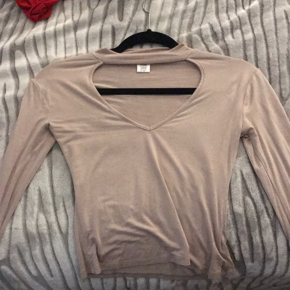 Crop top long sleeve